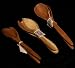 Apparel : Wooden Serving Spoon Set