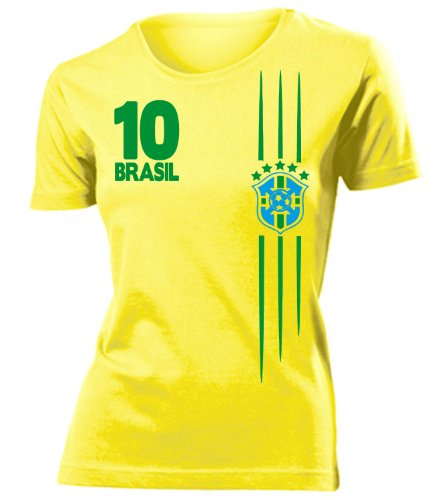 BRASILIEN FUSSBALL WM 2014 FANSHIRT 3368(F-G) Gr. S