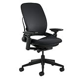 Steelcase Leap Chair - Black Fabric, Direct from Manufacturer