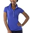 Juniors' Mossimo Supply Co. Short-Sleeve Polo - Blue Iris