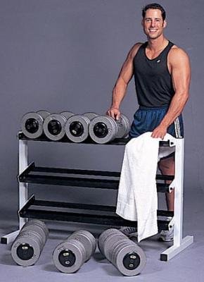 3 Tier 48" Dumbbell Storage Rack