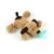 Wubbanub Infant Plush Toy Pacifier Brown Puppy
