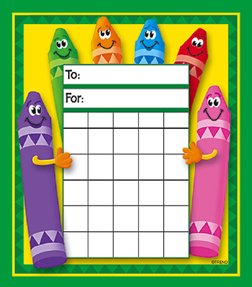 Incentive Pad Crayons