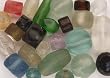 Recycled Glass Beads - Indonesian - 25+ Pc Assortment, Hard to Find