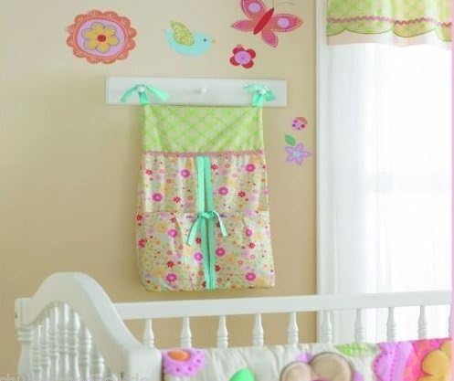NEW High Quality Embroidered Nursery Diaper Nappy Stacker Organiser Bag