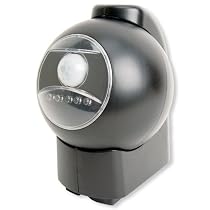 Motion - activated Outdoor Light, BLACK