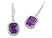 2.10 cttw Genuine Amethyst Earrings by Effy title=