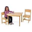 KidKraft  Aspen Table and Chair Set - Natural