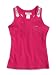 GUESS Kids Girls Sequins Shoulder Tank, BRIGHT ROSE (2T)