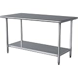 Sportsman SSWTABLE 49-Inch by 24-Inch Stainless Steel Work Table
