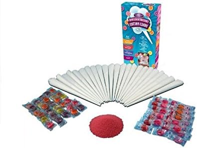 Nostalgia Electrics HCK800 Hard and Sugar-Free Cotton Candy Kit by Emgee