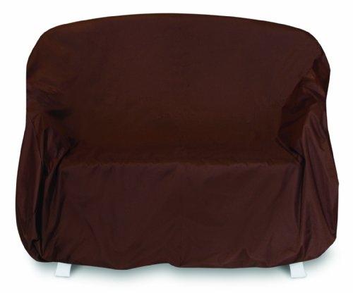 Two Dogs Designs Loveseat Cover, Chocolate Brown