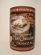 InJoy Organics, Organic, Dark Chocolate, Dairy Free, Sugar Free, Gluten Free, Hot Chocolate, Orange, 20 Servings
