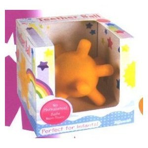 baby toys teether ball teething squeaking toy  more detail click!