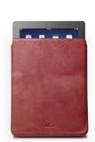 Acase Genuine Red Vintage Leather sleeve / pouch case for iPad 2 -- America's favourite iPad cases now available in the UK