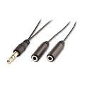 Lindy - C�ble audio splitter 3,5mm Jack vers - 2 x Jack femelles