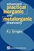 Advanced
Practical
Inorganic
and
Metalorganic
Chemistry