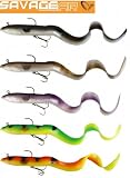 SAVAGE GEAR REAL EEL (20, 30 o. 40cm -alle Farben)