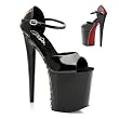 8 Inch Heel Sexy Shoes High Platform Shoes Corset Dorsay Shoes Red