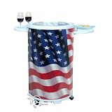 Review Creative Cooling  / The Entertainer Refrigerator / Party Cooler - Premium US Flag