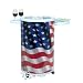 US Flag Entertainer Refrigerator / Party Cooler