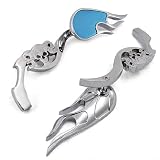 Chrome Skull Flame Side Rearview Mirror for Honda Harley Davidson Suzuki Kawasaki Yamaha BMW Triumph