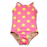 Girlfriends by Anita G. - Toddler Girls One Piece Swimsuit, Pink, Yellow (Size 2T)