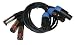 Speakon Male to 1/4 Female Adapter - 3 Pack