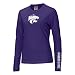 Nike Kansas State Wildcats Purple Ladies Classic Logo Long Sleeve T-shirt