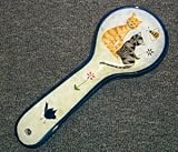 Playful Cat Ceramic Spoon Rest