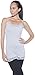 2 Pack Zenana Women's Lace Trim Tank Top Small Black and Heather Gray