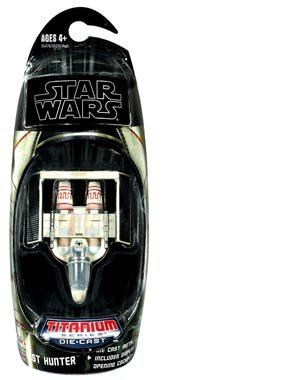 41L9MQ8 qiL Star Wars 2010 Titanium DieCast Mini Vehicle Mist Hunter