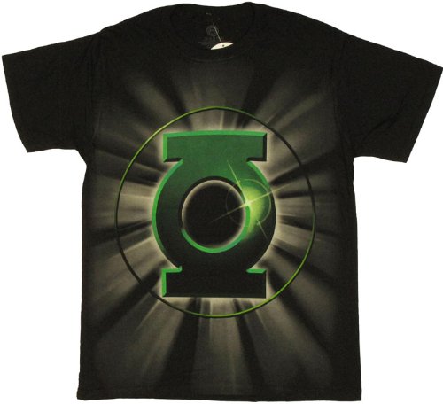  Green Lantern Solar Flare Logo T-shirt