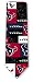 Houston Texans Block & Play Neckties