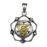 Manipura: Solar Plexus Chakra Pendant - Sterling Silver Jewelry