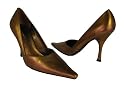 BCBGirls Katchen Bronze Metallic Leather Pumps