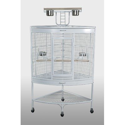Prevue Pet Products Large Corner Bird Cage 3156W 