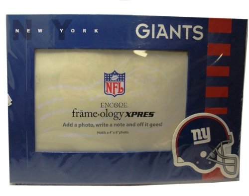 NFL New York Giants Photo Frame Greeting Card