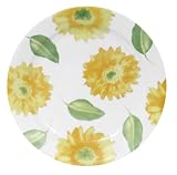 Corelle Lifestyles 9-Inch Salad Plate, Sunflowers