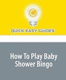 How To Play Baby Shower Bingo
