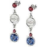 Montreal Canadiens Earrings NHL Logo w/ Team Colors