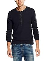 Boss Orange Camiseta Manga Larga (Azul)