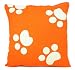 Orange Pedi-Paws Pillow Sham