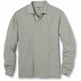 Classic Long-Sleeve Pique Polo