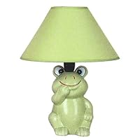 Checkolite Frog Table Lamp, Green