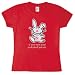 Happy Bunny - Ass Kicked Ladies T-Shirt