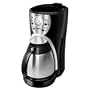 Mr. Coffee ISTX95 10-Cup Programmable Coffeemaker, Black/Stainless