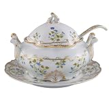Andrea By Sadek 4 Piece Morning Glory Tureen Set