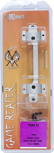 Game Reaper Tikka T3 1-inch High Mount(Silver)