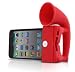 Red ihorn for iPhone 3, 3G, 4, 4S